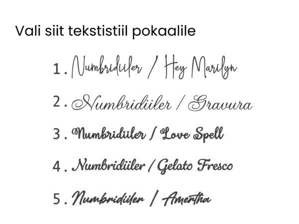 TEKST SINU POKAALILE - Image 2