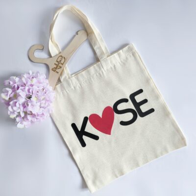 kott, mu hoov, personaalse kujundusega kott, riidest kott, poekott, nimeline kott, nimeline sussikott, lapse sussikott